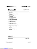 EINHELL TH-AC 190 Kit Manuel utilisateur