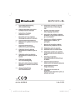 EINHELL GE-PS 18/15 Li BL Rechargeable Battery Chainsaw Manuel utilisateur