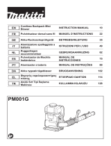 Makita PM001G Manuel utilisateur