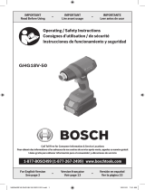 Bosch GHG18V-50 Manuel utilisateur