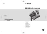 Bosch GBH 185-LI Manuel utilisateur