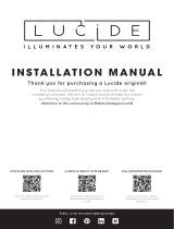 Lucide 45274/02/02 TYCHO Wall Light or Lamp Manuel utilisateur