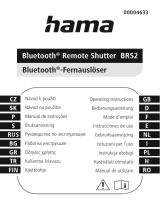Hama 4633 Bluetooth Remote Shutter BrS2 Manuel utilisateur