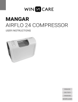 Winncare CD0100-24 MANGAR Airflo 24 Compressor Manuel utilisateur