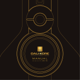 Dali KORE Flagship Loudspeakers Manuel utilisateur