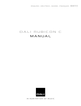 Dali RUBICON 2 C Manuel utilisateur