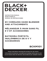 BLACK DECKER BCKM101 Manuel utilisateur