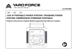 Yard Force LX PS1200 Manuel utilisateur