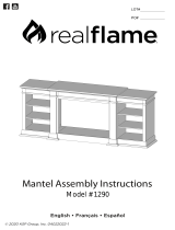 Real Flame 1290 Manuel utilisateur