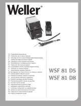 Weller WSF 81 D5 Manuel utilisateur