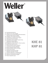 Weller KHE 81 Manuel utilisateur