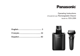 Panasonic ES-LS9A Electric Razor Manuel utilisateur