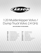 Carson 2.4 GHz Dump Truck Volvo Manuel utilisateur