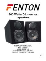 Fenton 170.172 Manuel utilisateur