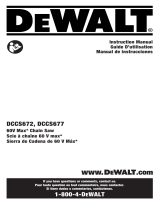 DeWalt DCCS672 Manuel utilisateur
