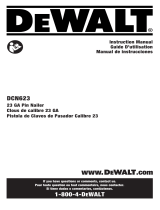 DeWalt DCN623 Manuel utilisateur