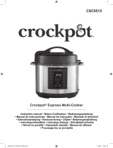 CrockPot CSC051X Manuel utilisateur