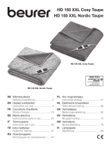 Beurer HD 150 XXL Cosy Taupe Heated Overblanket Mode d'emploi