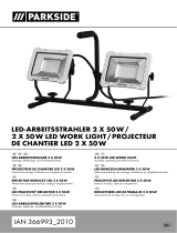 Parkside 2 X 50W LED Work Light Mode d'emploi