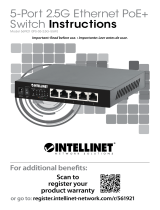 Intellinet 561921 IPS-05-2.5G-55W Mode d'emploi