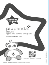 Tommee Tippee Pip Deluxe Sleep Aid Web Leaflet Mode d'emploi