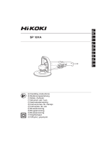 Hikoki SP 18VA Variable Speed Sander Polisher Mode d'emploi