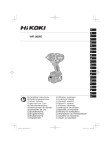 Hikoki WR36DE Li-ion Cordless Brushless MultiVolt IP56 Impact Wrench Mode d'emploi