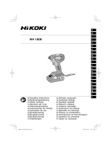 Hikoki WH18DE Li-ion Cordless Tools Mode d'emploi