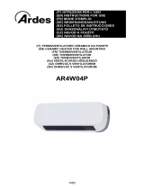 Ardes AR4W04P Ceramic Fan Heaters Mode d'emploi