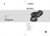 Bosch PEX 220 A Mode d'emploi