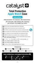 Catalyst Total Protection Apple Watch S7 Case Mode d'emploi