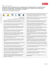 ABB AF-S-190-B-30-RT Mode d'emploi