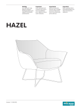 Micasa HAZEL Sessel Chair Mode d'emploi