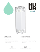 HUUM Air Tunnel for HUUM Electric Sauna Heater Mode d'emploi