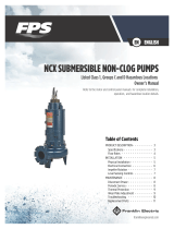 Franklin Electric Ncx Submersible Non-Clog Pumps Le manuel du propriétaire