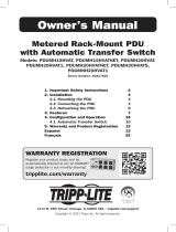Tripp Lite TRIPP-LITE PDUMH15HVAT Metered Rack-Mount PDU Le manuel du propriétaire