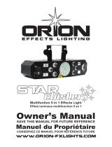Orion ORFX107 Le manuel du propriétaire