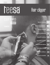 Teesa TSA0523 CUT PRO Hair clipper Le manuel du propriétaire
