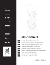 JBL SSW-1 Le manuel du propriétaire
