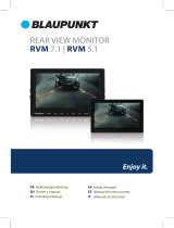 Blaupunkt RVM 7.1 Rear View Monitor Le manuel du propriétaire