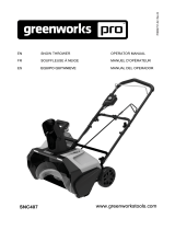 Greenworks Pro SNC407 Le manuel du propriétaire