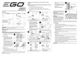 EGO AR2100 Le manuel du propriétaire