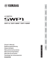 Yamaha SWP1-16MMF Le manuel du propriétaire