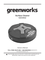 Greenworks 5203502 Le manuel du propriétaire