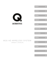 ACOUSTICS M20 HD Wireless System Le manuel du propriétaire