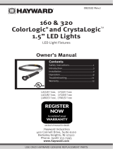 Hayward 160 & 320 ColorLogic® and CrystaLogic 1.5” LED Lights Le manuel du propriétaire