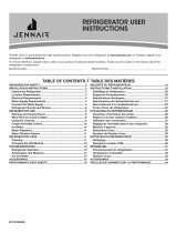JennAir W11312505A Le manuel du propriétaire