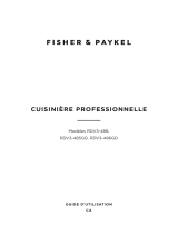 Fisher & Paykel RDV3-485GD-L Dual Fuel Range Mode d'emploi