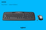 Logitech MK335 Wireless Keyboard and Mouse Combo Mode d'emploi