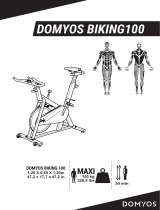 Domyos Biking100 Exercise Bike Gym Machine Mode d'emploi